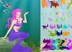 Барби - русалочка: игры для девочек