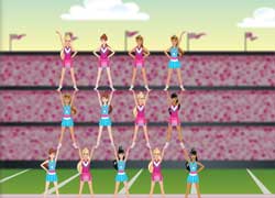 Барби и команда гимнасток