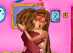 Поцелуйчики Братц - игра для девочек
